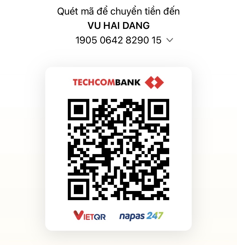 Thông tin ủng hộ